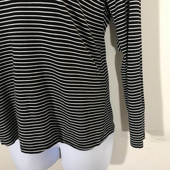 Boden Classic Striped Long Sleeve Shirt Top Sz 14 - Picture 3 of 7
